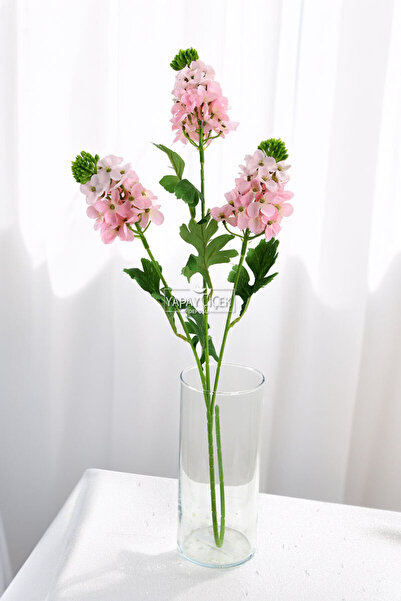 Yapay Çiçek Deposu Yapay 3lü Sümbül Dalı 80 cm Pembe