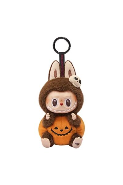 victiny Breloc de pluș Labubu - Ediție Halloween, Maro Portocaliu