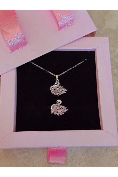 h&b design jewel Çelik Kuğu Set