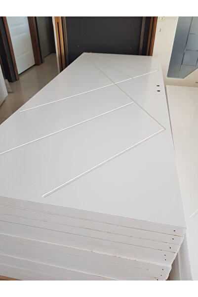 Çınar Kasa Pervaz WC, BANYO Kapı 'KANAT'ı, MDF üzeri PVC kaplama, Beyaz (Yönsüz) 199,5cmX70cm