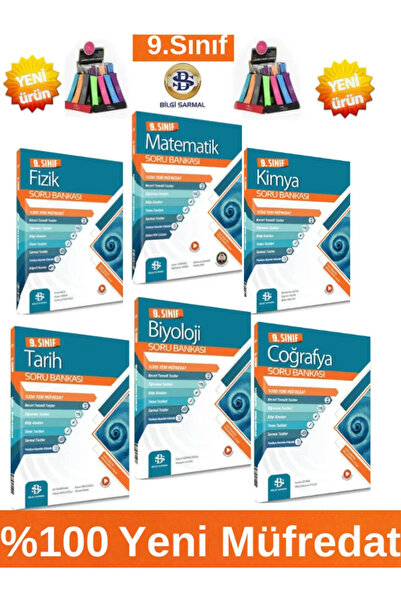 Evrensel İletişim Yayınları 9.Sınıf Bilgi Sarmal Matematik -Fizik-Kimya-Biyol...