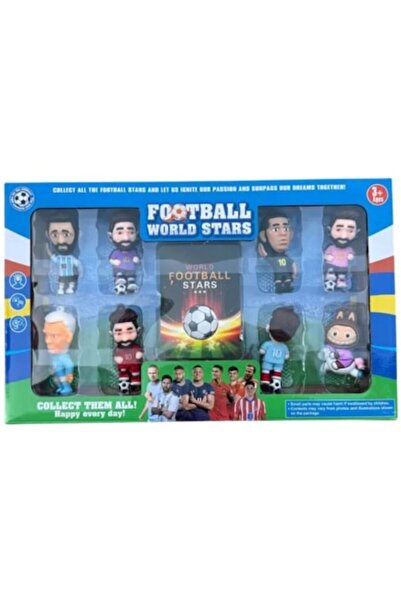 victiny Set 8 figurine jucatori fotbal VICTINY® silicon