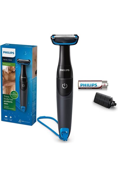 Philips Bodygroom Series 1000 Body Groomer For Men Bg1024/16, Black
