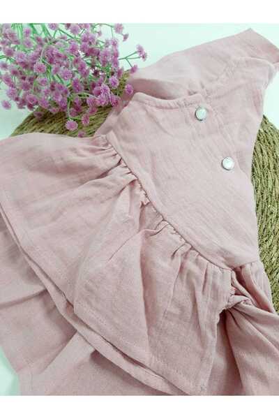 ÖNER MÜSLİN ELBİSE KIZ ÇOCUK