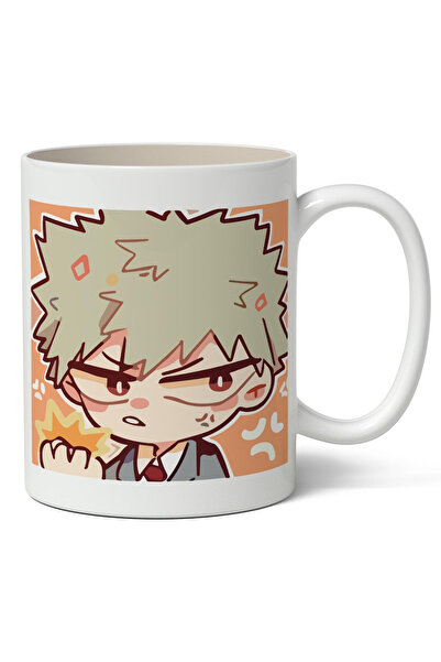 Toyaso كوب أبيض بتصميم أنيمي ماي هيرو أكاديميا باكوغو هدية للأحباء والأصدقاء