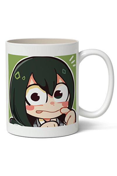 Toyaso كوب أبيض بتصميم أنيمي ماي هيرو أكاديميا تسو يو، هدية للأحباء والأصدقاء