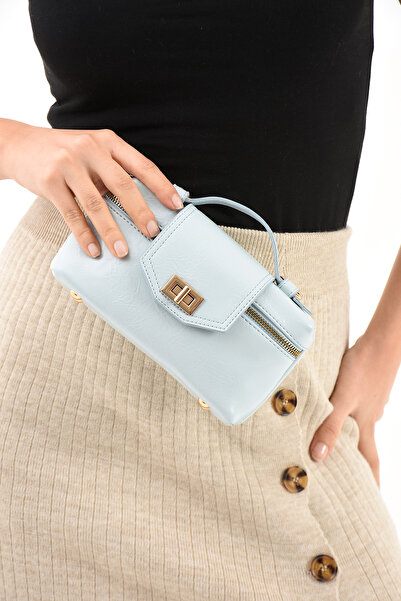 Çanta Trend Geantă de mână și de umăr pentru femei Isabella Model Baby Blue