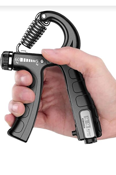 ESEMİZ جهاز تقوية عضلات اليد والمعصم 5-60 كجم قابل للتعديل، أداة لبناء العضلا...