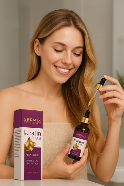 SERMİX KERATİN SAÇ BAKIM YAĞI