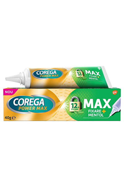 Other Crema adeziva pentru proteza dentara Max Fixare + Mentol Corega, 40 g, Corega