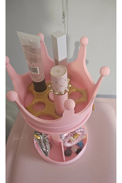 Bofen Organizator de machiaj, bijuterii și produse cosmetice Queen Crown, Org...