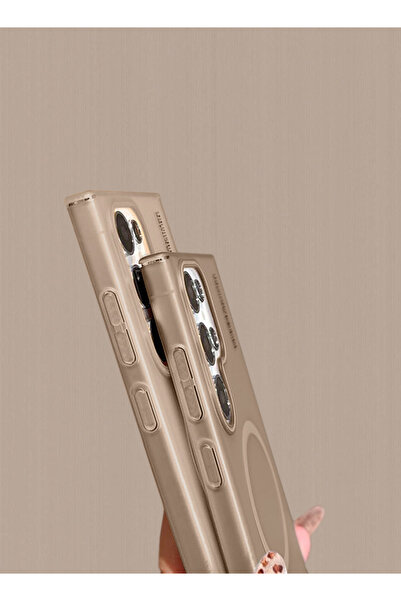 Wtech Samsung Galaxy S25 Ultra 5G 2025 Syndee Series Hybrid Translucent Magsafe Elegant Look Case Cover