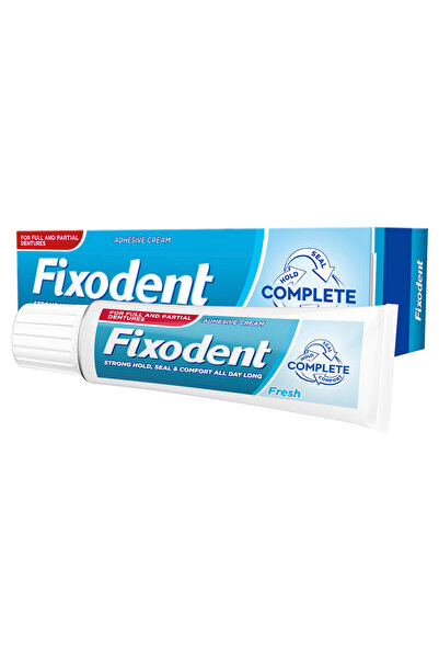Fixodent Complete Fresh Denture Adhesive Cream, 47g,