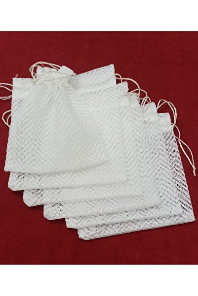 FNT Zigzag desenli tül kese 10*13 cm ebatında 25 adettir Hediyelik Bohçalık ç...
