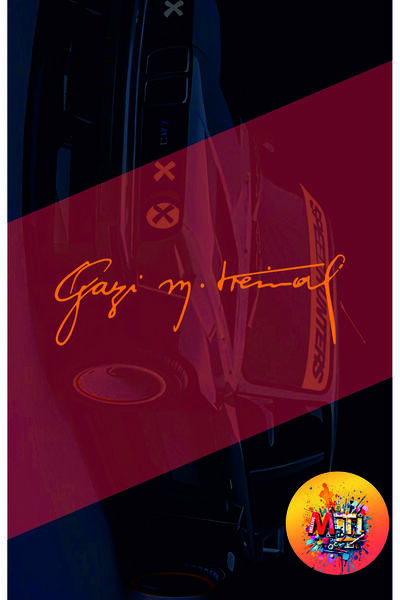 sticker Gazi Mustafa Kemal Atatürk İmza Oto Moto Araba 20 X 9 Cm Hologram Eti...