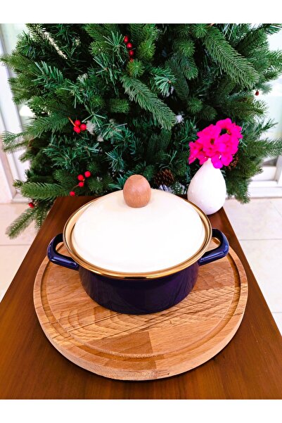 Madame Coco Bonneville Pot - Navy Blue Color - 16 cm