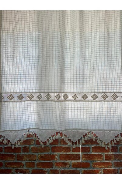 SEVCAN TEKSTİL ARAKARE DANTELLİ MONİKA PERDE
