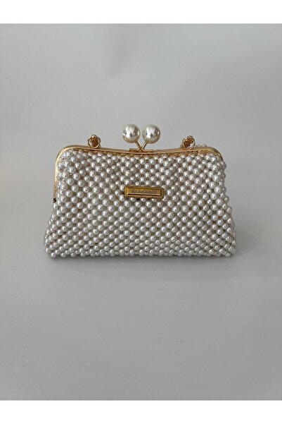 selinnce kadın inci boncuk çanta