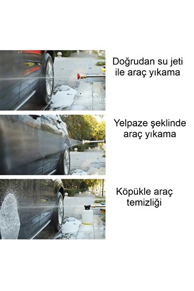 MDS Kablosuz Yüksek Basınçlı Araç Yıkama ve İlaçlama Tabancası - Güçlü, Taşınabilir ve Çok Fonksiyonlu