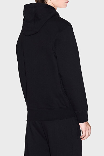 Armani Exchange With Logo Stretch Cotton Regular Fit Hooded Sweat Men's Sweat Xm001294 Af20934 Uc001