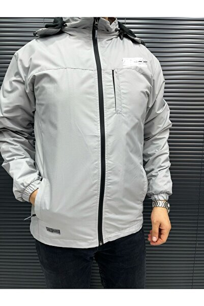 Genel Markalar Mevsimlik Su ve Rüzgar Geçirmez İçi Polarlı Yağmurluk Mont