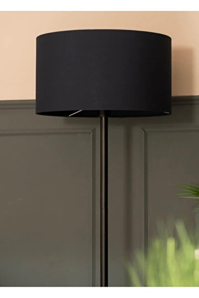 Lamp Han Eba Serisi Modern Abajur Başlıklı Zemin Lambası Lambader