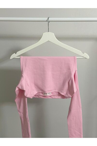 Butik Kadın Kayık Yaka Modal Pamuk Karışımlı Basic Body