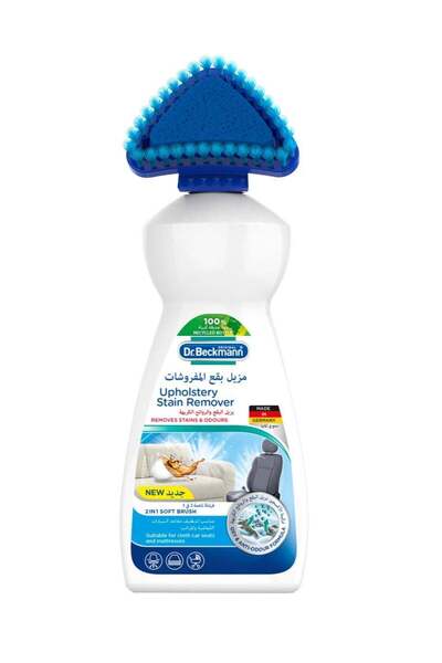 Dr. Beckman مزيل بقع المفروشات من دكتور بيكمان مع فرشاة 400 مل