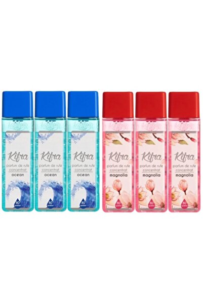kifra Set 6 x Variety, 3 x Parfum Rufe 200ml Ocean 80 Spalari, 3 x Parfum Ruf...