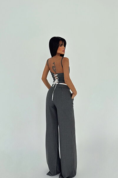 Eyyo Gray Pelinia Set Ate-2855