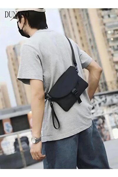 Generic Men's Waterproof Crossbody Bag, Hiking, Multifunctional Fashion Portable Chest Bag