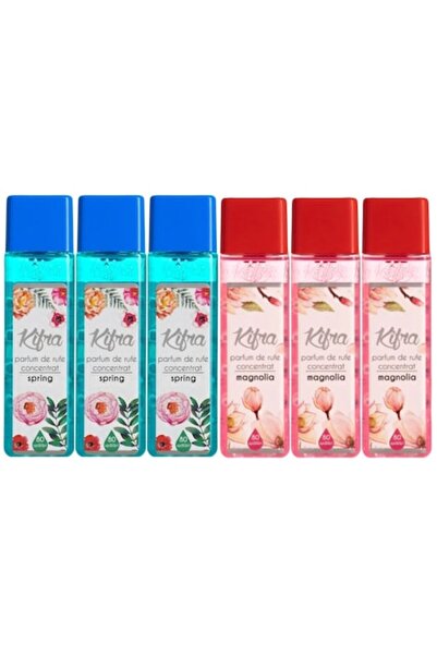 kifra Set 6 x Variety, 3 x Parfum Rufe 200ml Spring 80 Washes, 3 x Parfum Rufe 200ml Pink 80 Washes