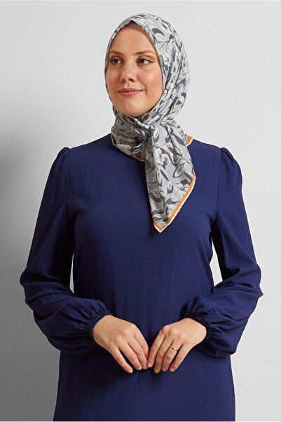 Alvina Flower Patterned Scarf 8560