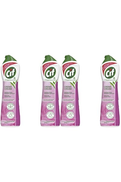 Cif Set 4 x Cremă Soluție Universală 500ml Roz