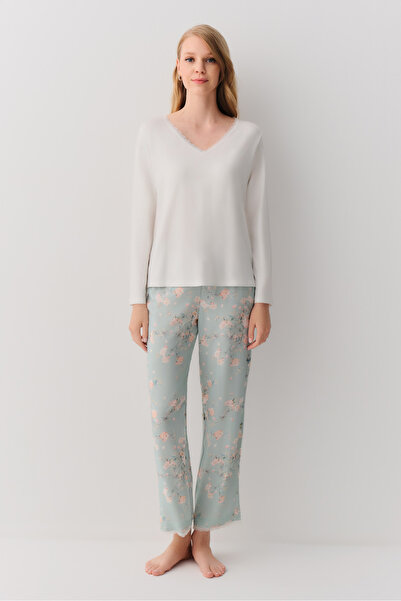 SUWEN Rosalie Pijama Takımı