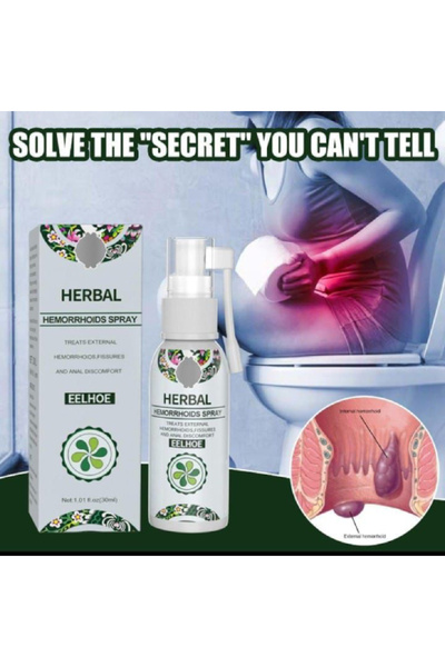 EELHOE Herbal Hemorrhoids Spray Soothing Relief With Natural Ingredients
