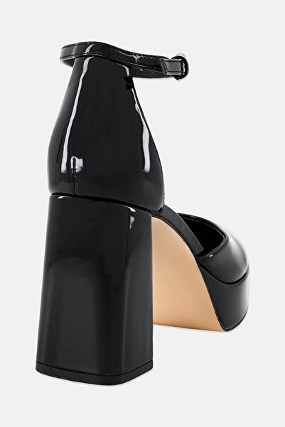 Calvin Klein Women Adjustable Buckle Platform Sandals, Black