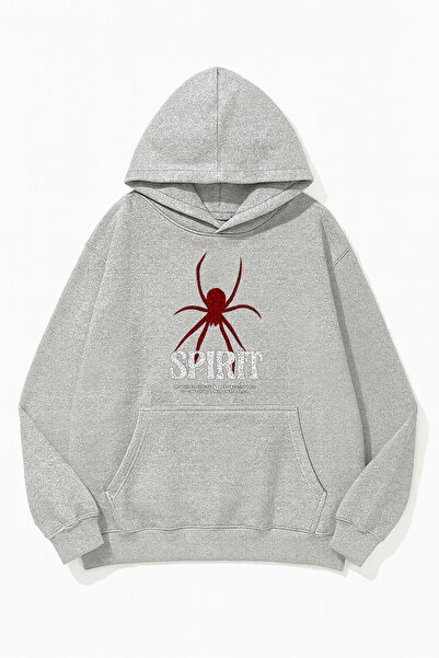 classy moda Φούτερ με κουκούλα - Unisex - Εκτύπωση μπροστά και πίσω - 3 κλωστ...