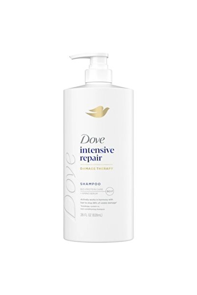 Dove Shampoo, Damage Therapy, Intensive Repair, with Bio-Proteins, Deep Repair, 828ml