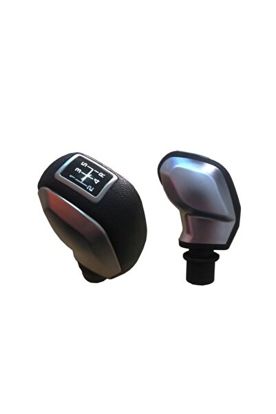 RENSA Sport Gear Shift Knob Gray Color with Glass Cover 301 208 2008 3008 5008 16- 308 C-Elysee C3 Cactus C4