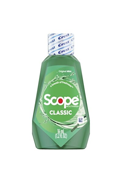 CREST Scope Classic Mouthwash, Strong Mint Flavor, with CPC, 36ml