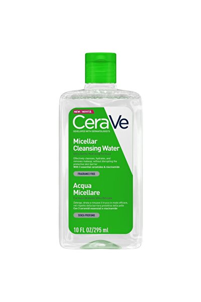 CeraVe Hydrating Micellar Water with 3 Essential Ceramides and Niacinamide, 296ml