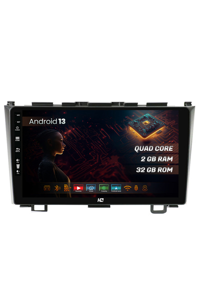 HUB64 Navigatie Honda CRV (2006-2012), 2GB RAM, Android 13, GPS, Wi-FI, Carpl...
