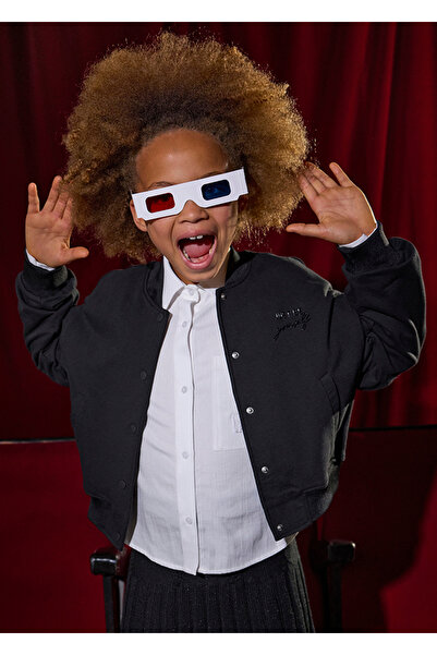 MAYORAL سترة بناتية سوداء 7428