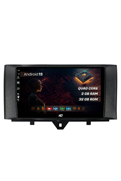 HUB64 Navigatie Smart Fortwo (2010-2015), 2GB RAM, Android 13, GPS, Wi-FI, Ca...