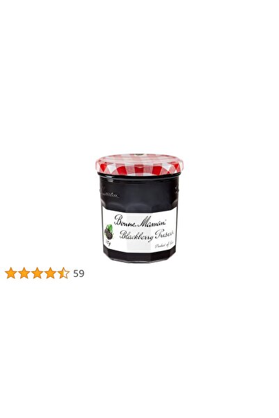 Bonne Maman مربى التوت الأسود (370 جرام × 4 قطع)