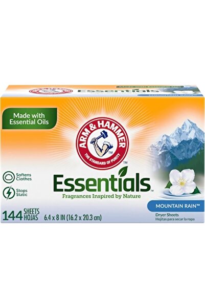 Arm&Hammer Foi parfumate pentru uscător, Arm&Hammer, Essentials, Mountain Rai...