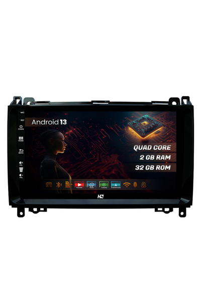 HUB64 Navigatie Mercedes Sprinter, Viano, Vito, A/B Class, Crafter, 2GB RAM, ...