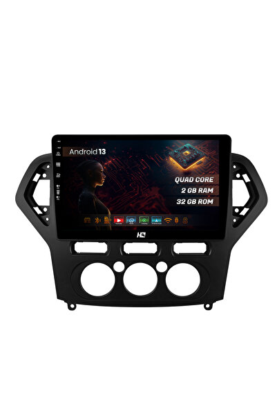 HUB64 Navigatie Ford Mondeo (2007-2010) Clima Manuala, 2GB RAM, Android 13, G...