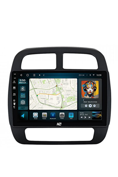 HUB64 Navigatie Dacia Spring (2021- Prezent), 2GB RAM, Android 13, GPS, Wi-FI, Carplay, Android
